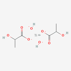 TITANIUM BIS-LACTATE DIHYDROXIDE 분자 구조