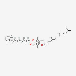 TOCOPHERYL RETINOATE 분자 구조