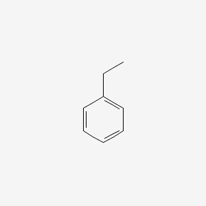 Benzene, ethyl- 분자 구조