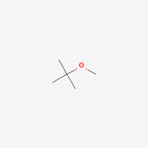 Propane, 2-methoxy-2-methyl- 분자 구조