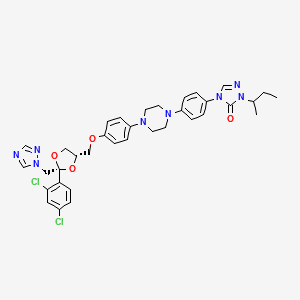 ITRACONAZOLE 분자 구조