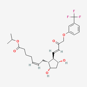 KETOTRAVOPROST 분자 구조