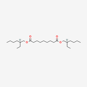 Nonanedioic acid, bis(2-ethylhexyl) ester 분자 구조