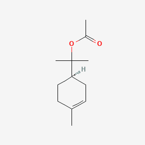 D-TRIMETHYL-3-CYCLOHEXENE-1-METHYL ACETATE 분자 구조