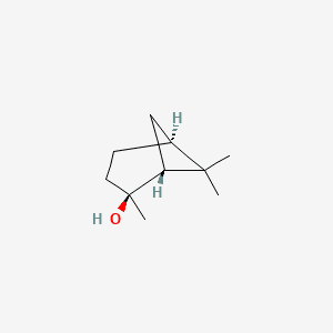 Bicyclo[3.1.1]heptan-2-ol, 2,6,6-trimethyl-, (1.alpha.,2.alpha.,5.alpha.)- 분자 구조
