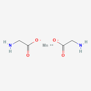 MANGANESE GLYCINATE 분자 구조