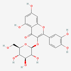 ISOQUERCETIN 분자 구조