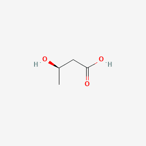 3-HYDROXYBUTYRIC ACID 분자 구조
