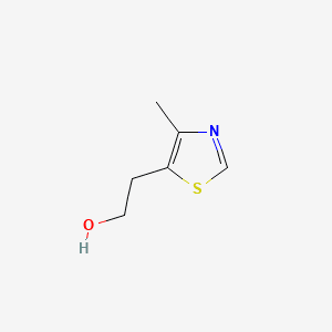 5-Thiazoleethanol, 4-methyl- 분자 구조