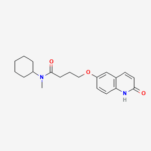 CILOSTAMIDE 분자 구조