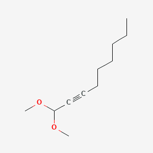 2-NONYN-1-AL DIMETHYLACETAL Molecular structure