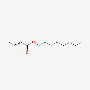 OCTYL 2-BUTENOATE Molecular structure