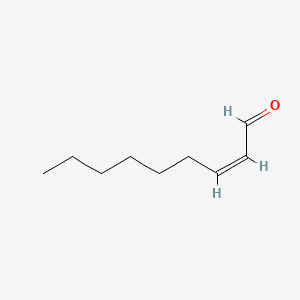 2-Nonenal, (Z)- 분자 구조