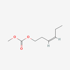 CIS-3-HEXENYL METHYL CARBONATE 분자 구조