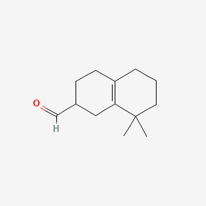 OCTAHYDRO-8,8-DIMETHYL-2-NAPHTHALDEHYDE Molecular structure
