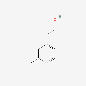 Benzeneethanol, 3-methyl- 분자 구조