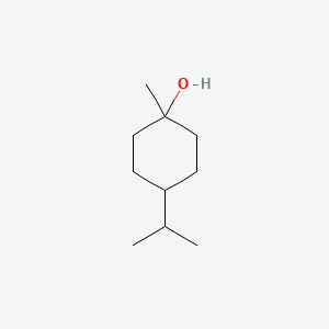 Cyclohexanol, 1-methyl-4-(1-methylethyl)- 분자 구조