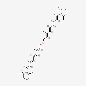 DIRETINYL ETHER 분자 구조