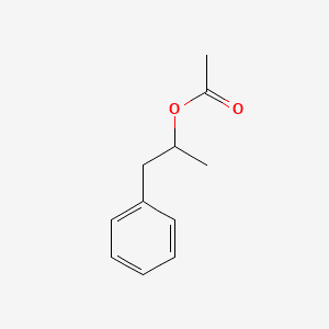 METHYLBENZYL CARBINYL ACETATE 분자 구조