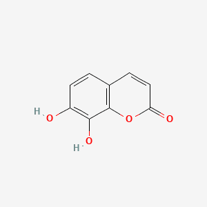 DAPHNETIN 분자 구조
