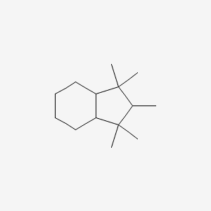 OCTAHYDRO-PENTAMETHYL-INDENE Molecular structure