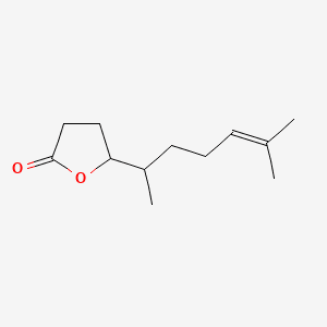 DIMETHYL-4-HEXENYL-DIHYDROFURANONE Molecular structure