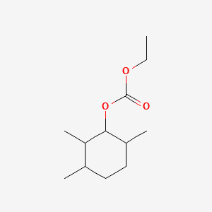 ETHYL 2,3,6-TRIMETHYLCYCLOHEXYL-CARBONATE 분자 구조
