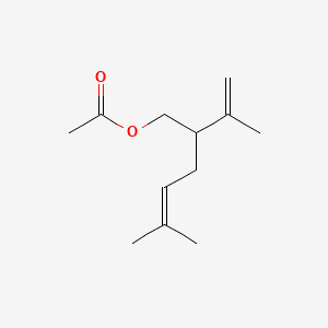 LAVANDULYL ACETATE 분자 구조