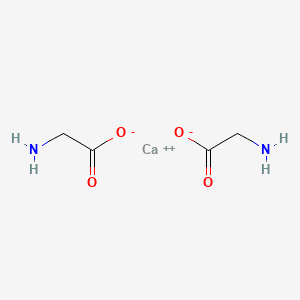 CALCIUM GLYCINATE 분자 구조