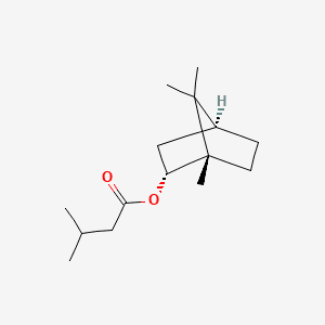 BORNYL ISOVALERATE 분자 구조
