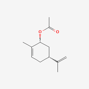 LAEVO-CARVYL ACETATE 분자 구조