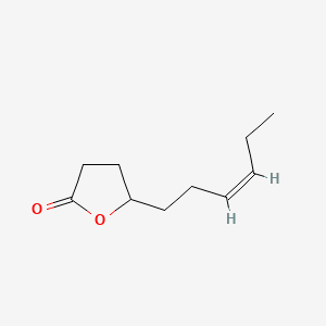 HEXENYLDIHYDROFURANONE 분자 구조