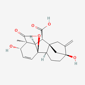 GIBBERELLIC ACID 분자 구조