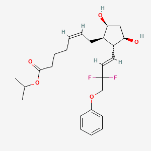 타플루프로스트 분자 구조