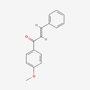 4'-METHOXYCHALCONE 분자 구조