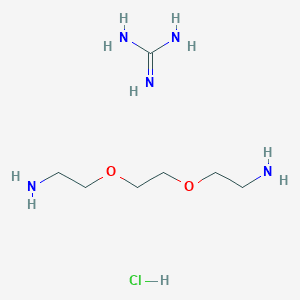 BIS-AMINOETHOXYETHANE/GUANIDINE HCL COPOLYMER 分子结构
