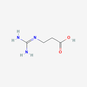 AMIDINO BETA-ALANINE 분자 구조