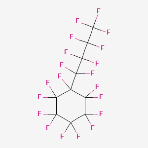 PERFLUOROBUTYLCYCLOHEXANE 분자 구조