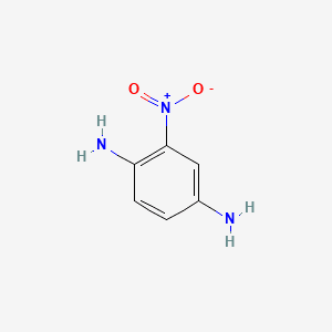 2-NITRO-P-PHENYLENEDIAMINE 분자 구조