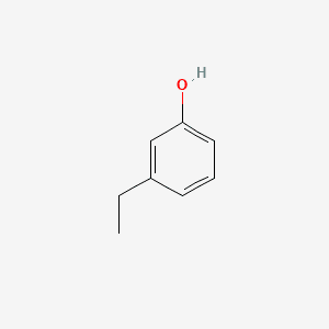 Phenol, 3-ethyl- 분자 구조