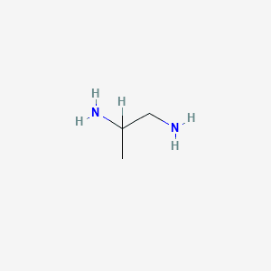 1,2-Propanediamine 분자 구조