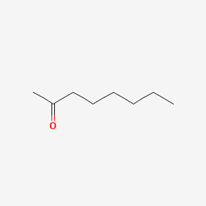 2-Octanone 분자 구조