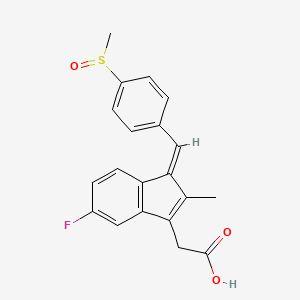 SULINDAC 분자 구조