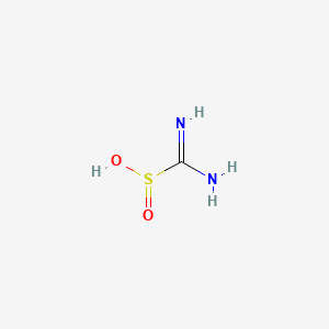 Methanesulfinic acid, aminoimino- 분자 구조
