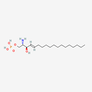 SPHINGOSINE 1-PHOSPHATE 분자 구조