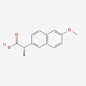 NAPROXEN 분자 구조