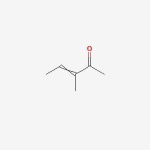 3-Penten-2-one, 3-methyl- 분자 구조