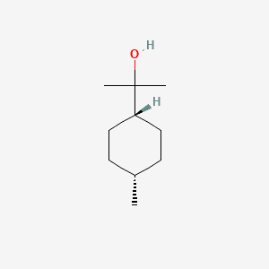 Cyclohexanemethanol, .alpha.,.alpha.,4-trimethyl- 분자 구조