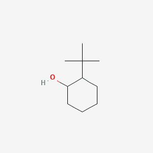 Cyclohexanol, 2-(1,1-dimethylethyl)- 분자 구조