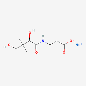 SODIUM PANTOTHENATE 분자 구조